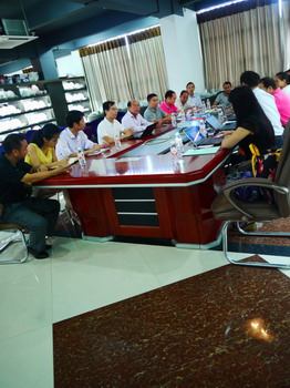 2014年8月28日玉林市第二届市长质量奖专家评审组对我公司进行现场评审。