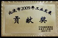 北流市2009年工业发展贡献奖